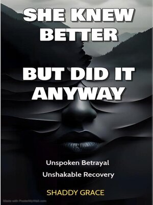 cover image of She Knew Better, but did it Anyway